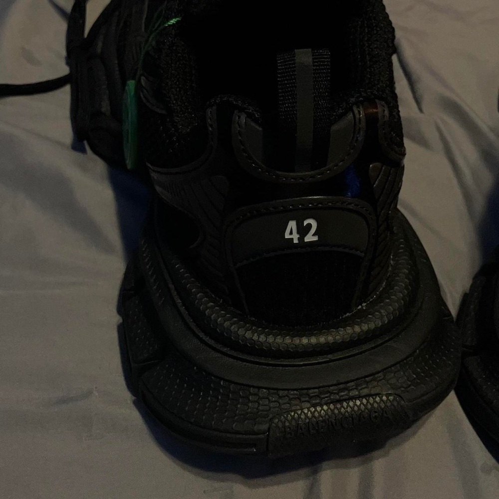 Balenciaga Black Sneakers Mesh Upper